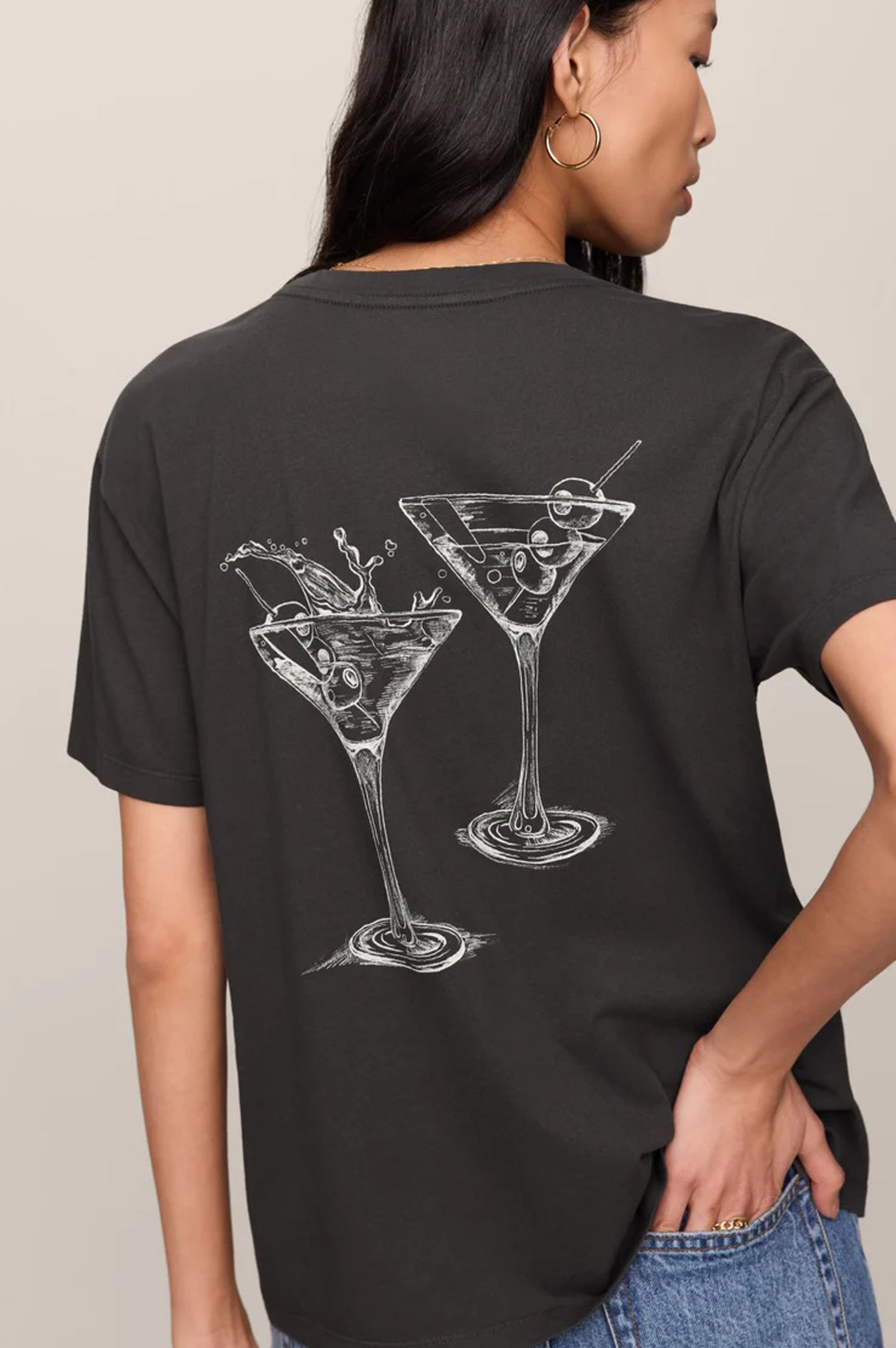 Martini Boyfriend Tee