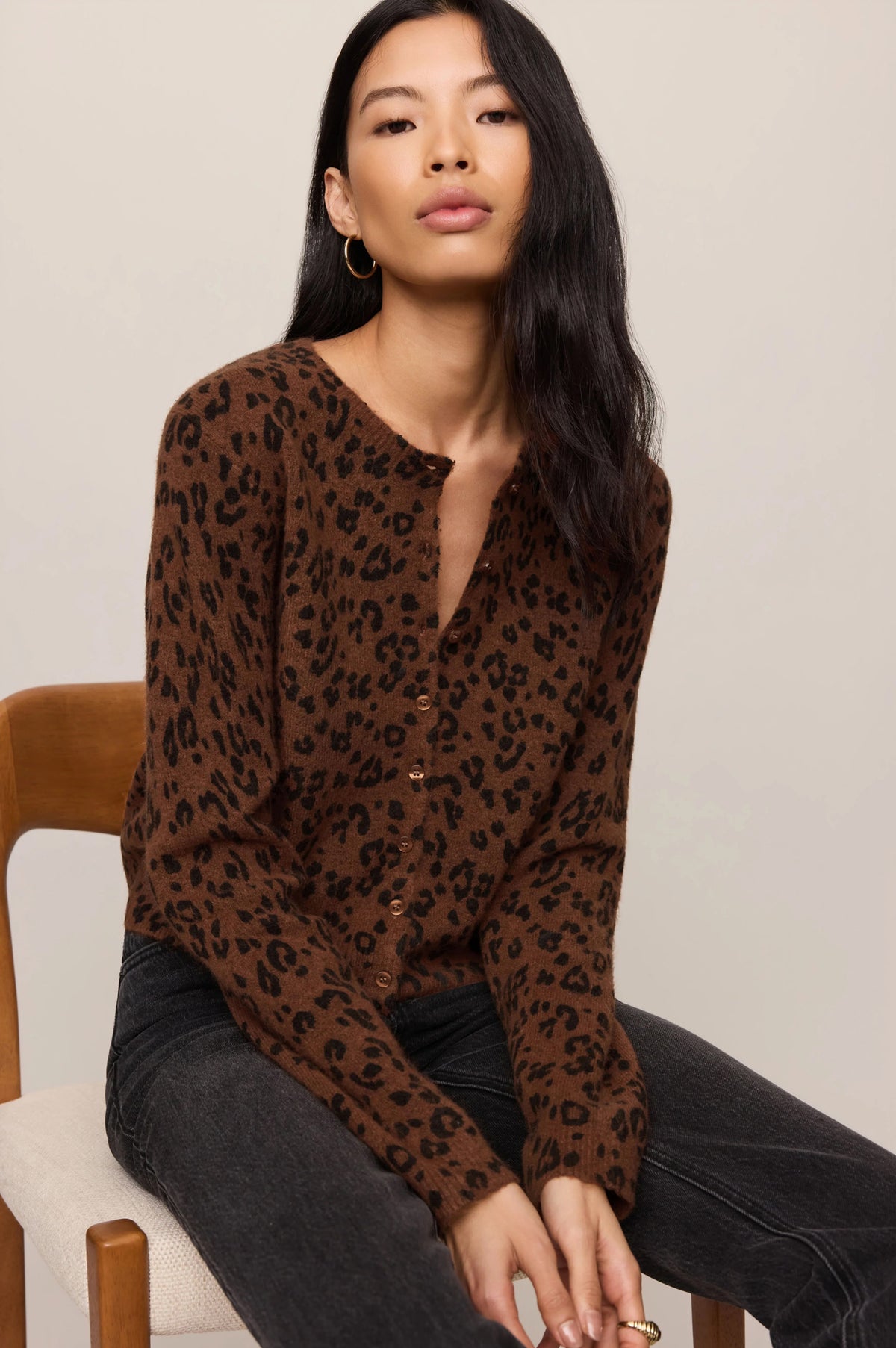 MEDINA LEOPARD CARDIGAN