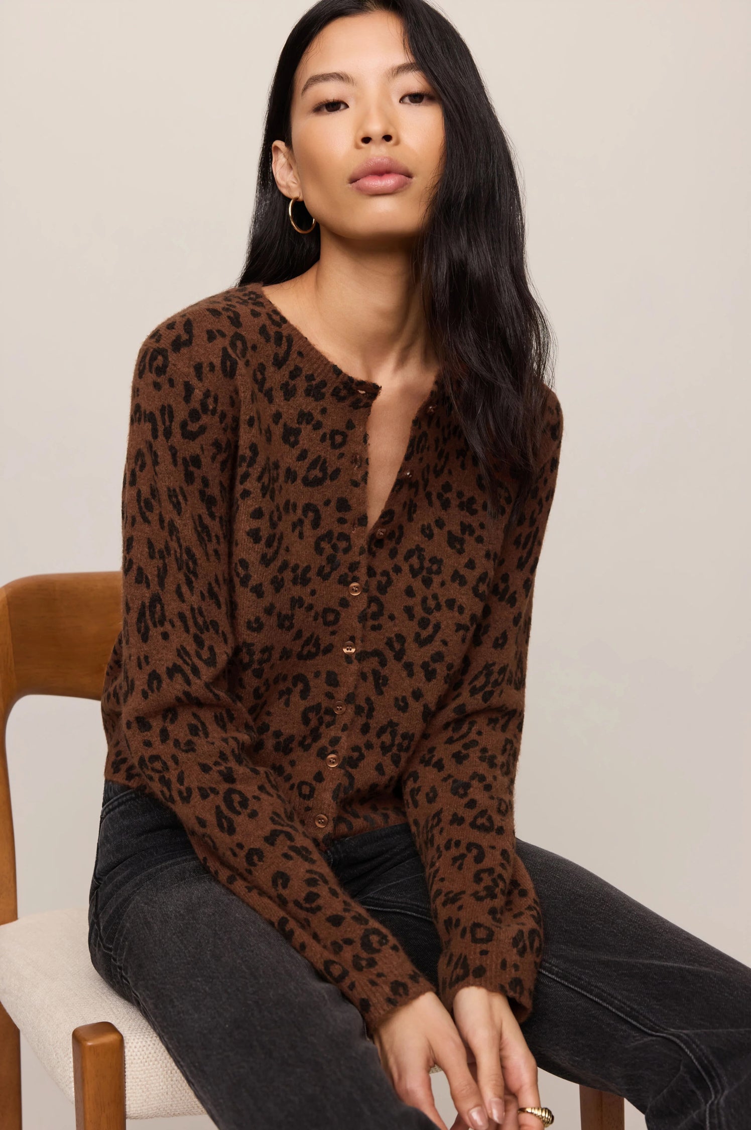 MEDINA LEOPARD CARDIGAN