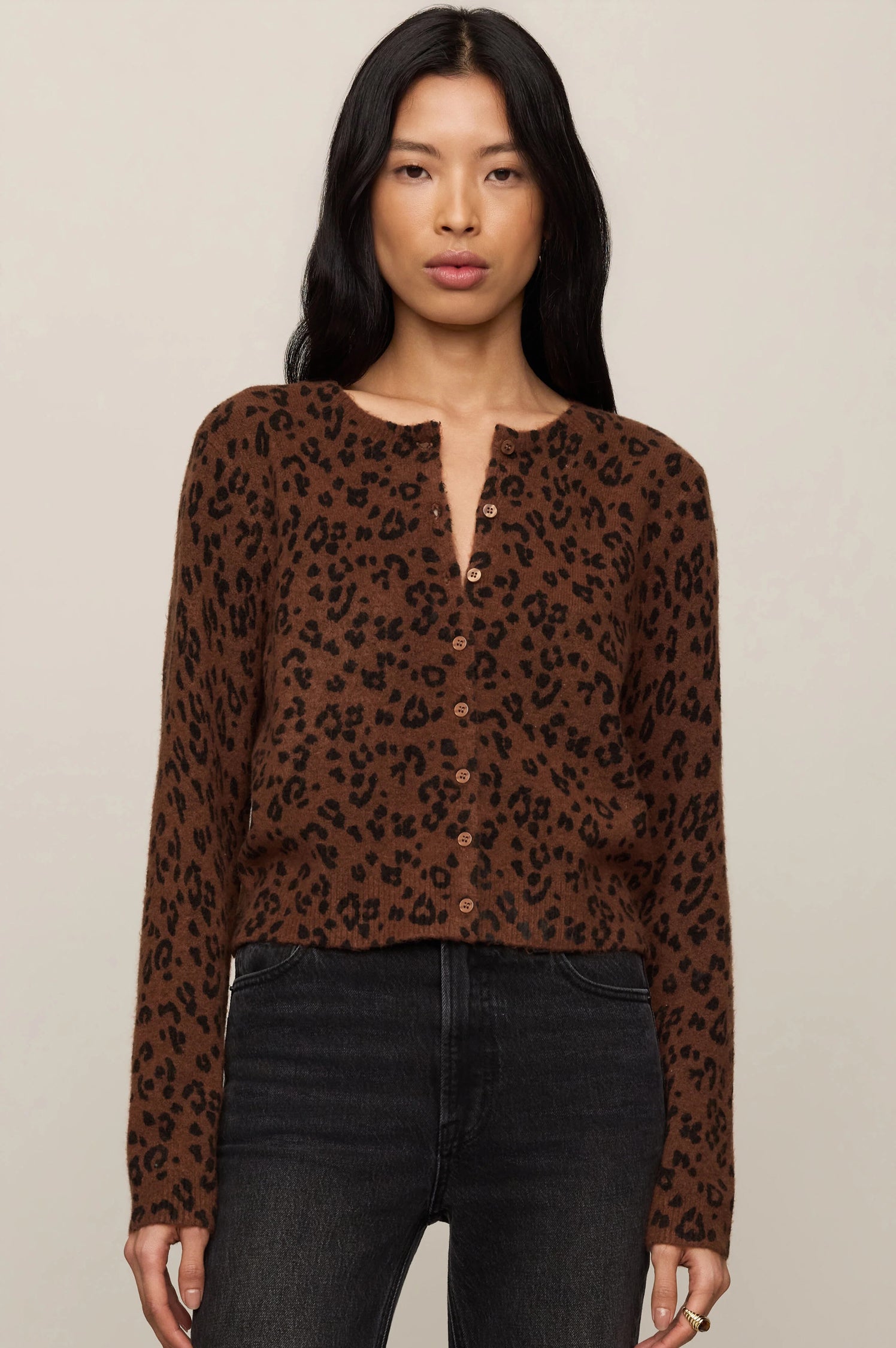MEDINA LEOPARD CARDIGAN