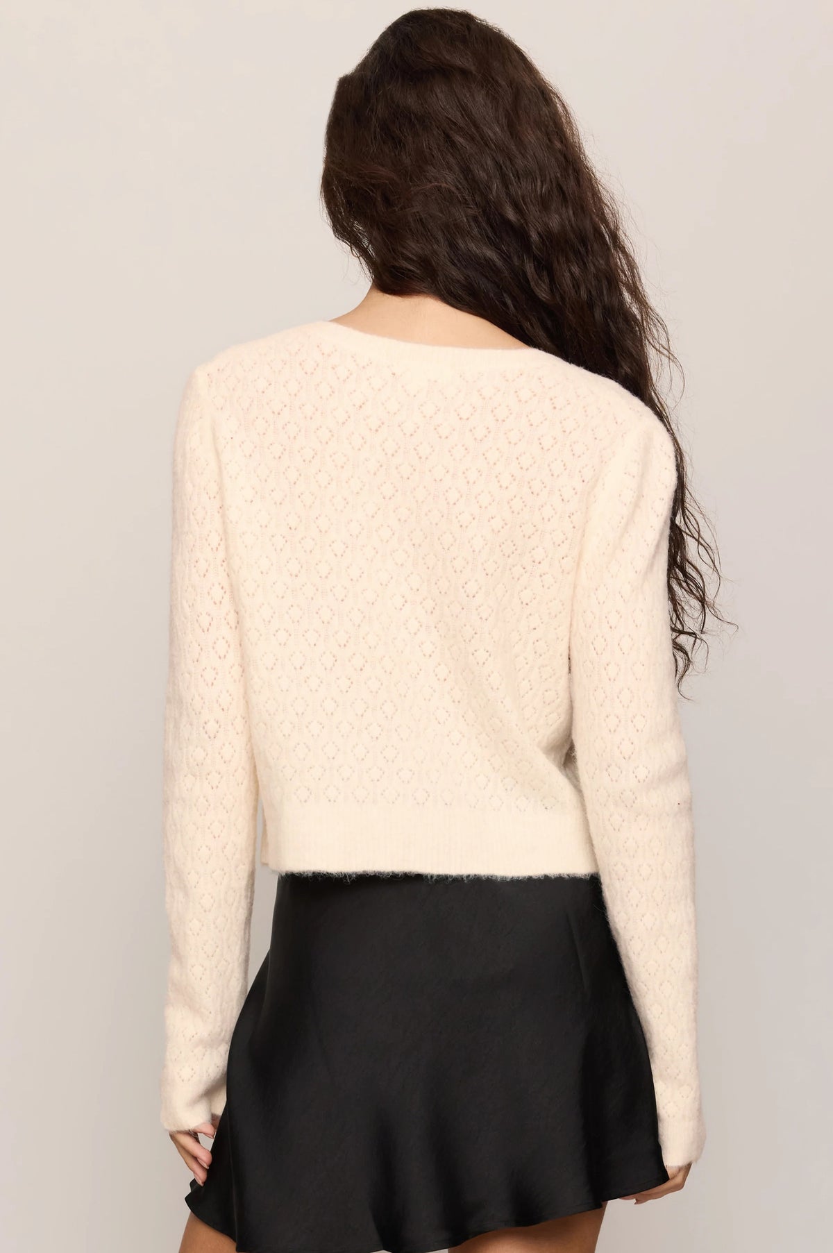 MEDINA OPEN KNIT CARDIGAN