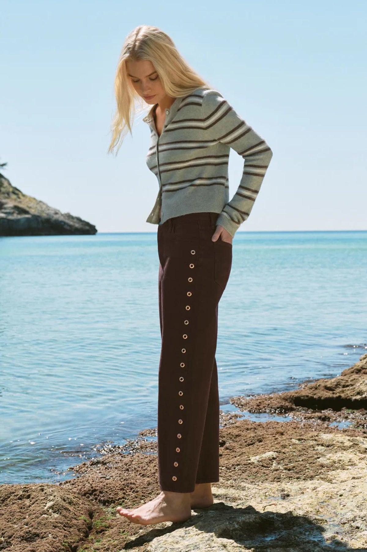 Medina Stripe Cardigan