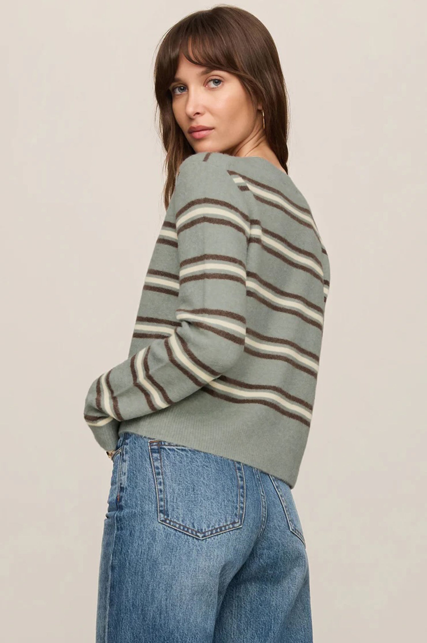 Medina Stripe Cardigan
