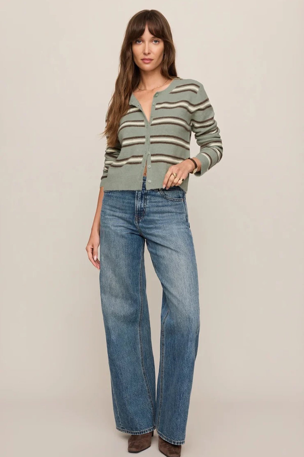 Medina Stripe Cardigan