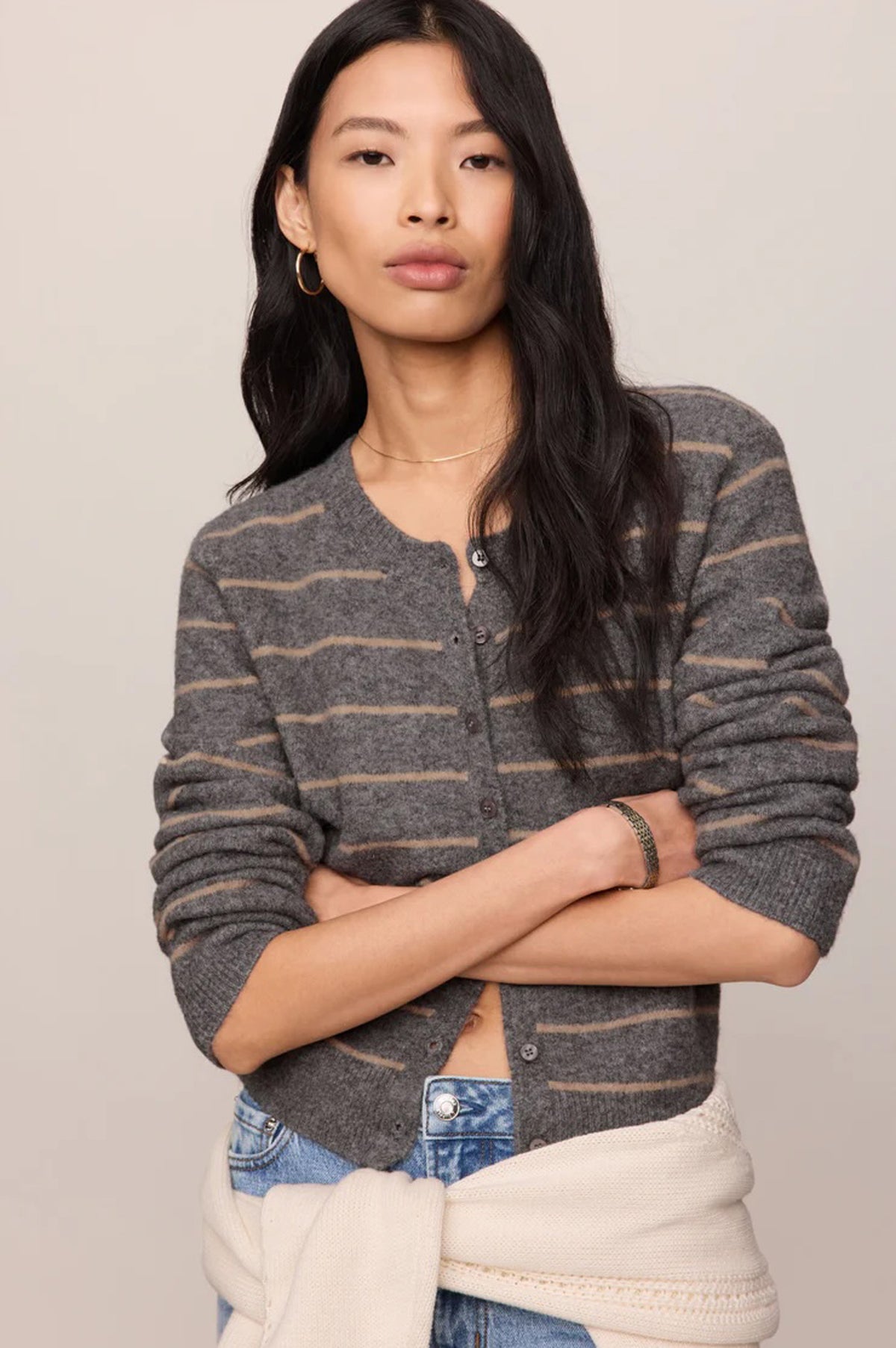 Medina Stripe Cardigan