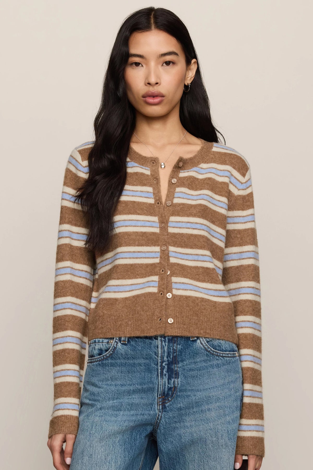 Medina Stripe Cardigan