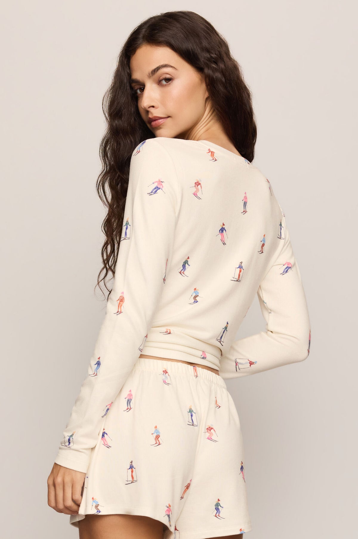 SLEEPY HEAD SKI LS HENLEY
