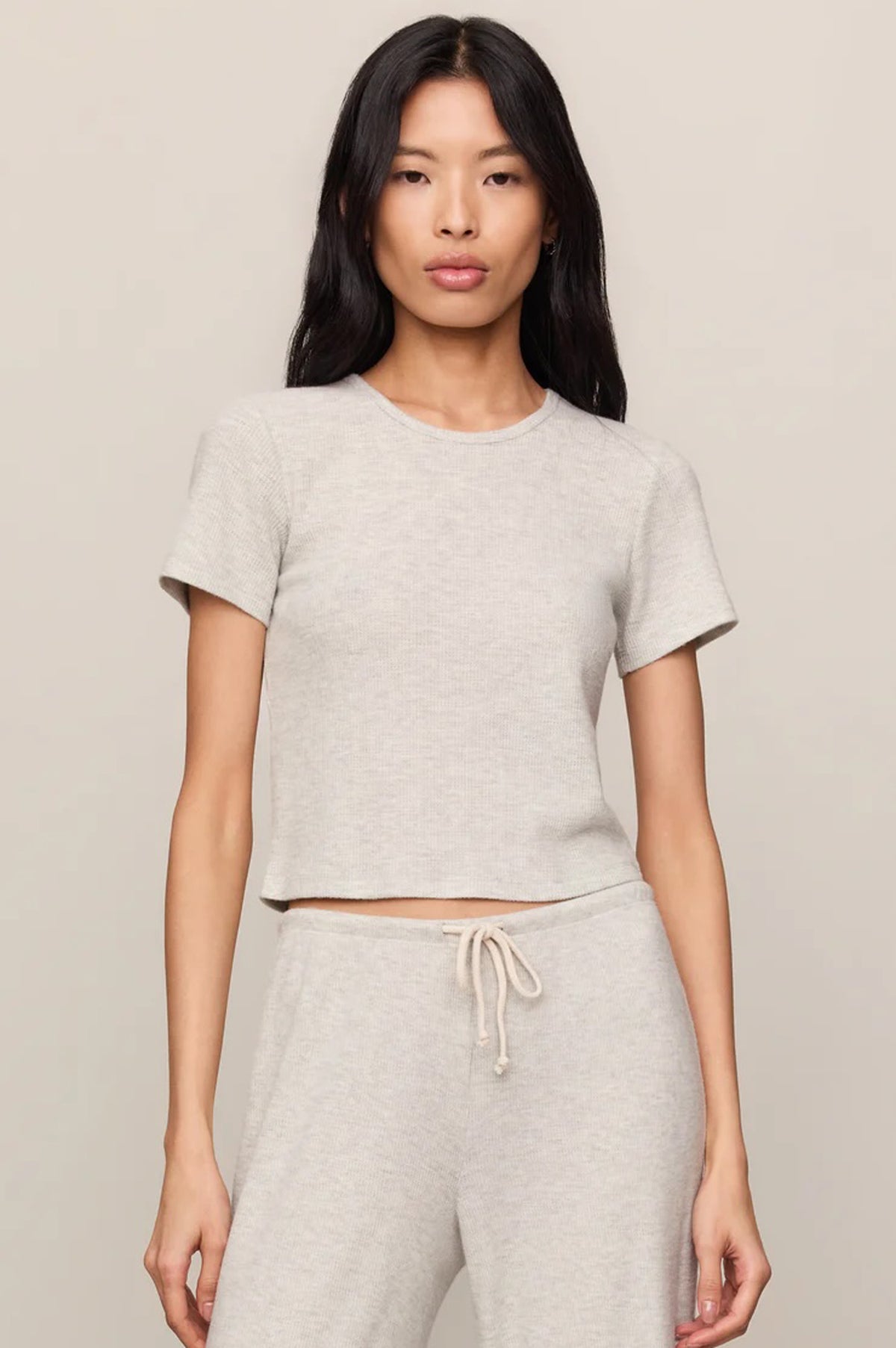 Waffle Brushed Tee