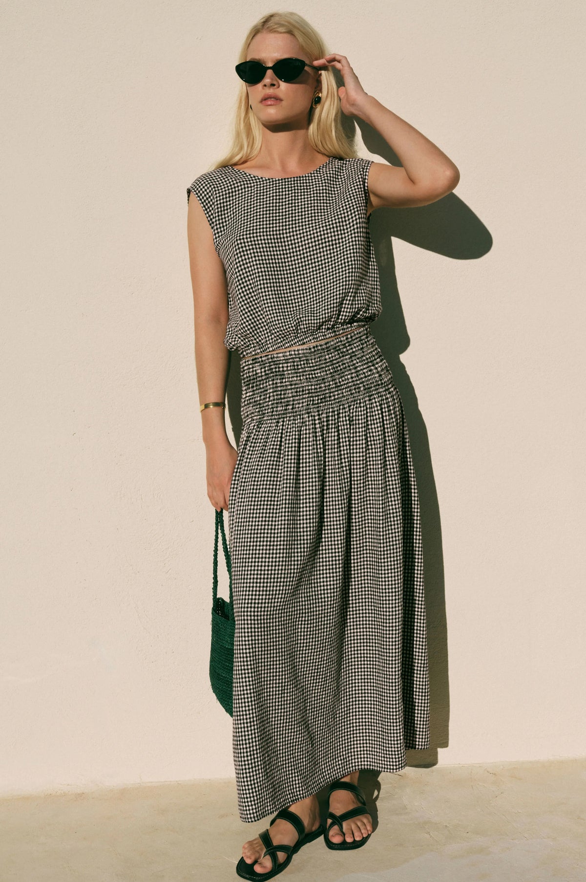 Brooke Gingham Skirt