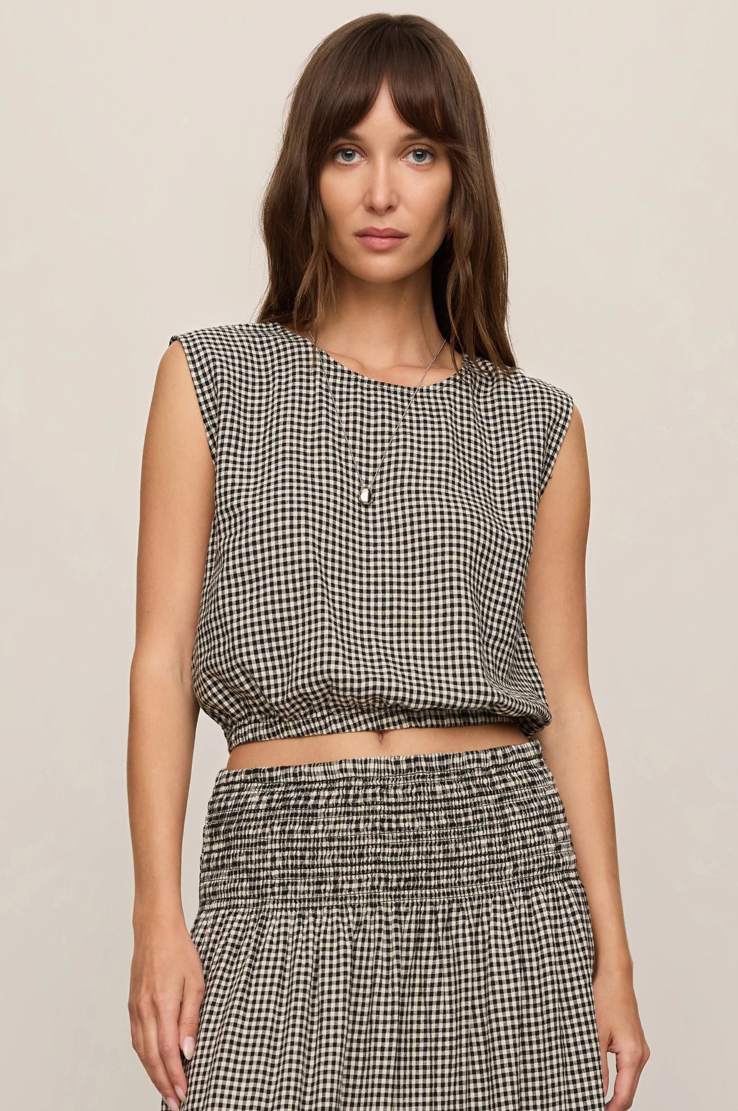Merit Gingham Top