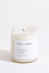 Minimalist Candle - Fern + Moss